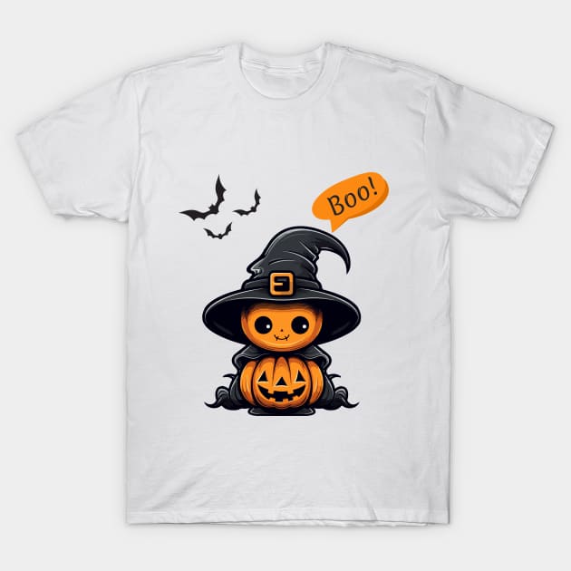 cute pumpkin halloween happy halloween T-Shirt by MarikaBor